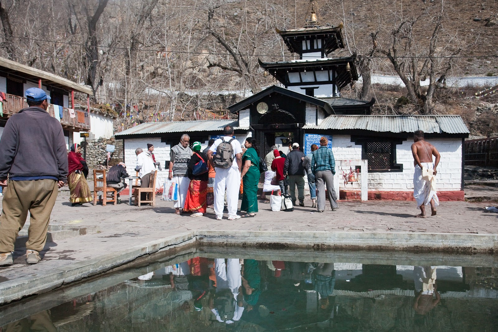 Muktinath temple in Mustang